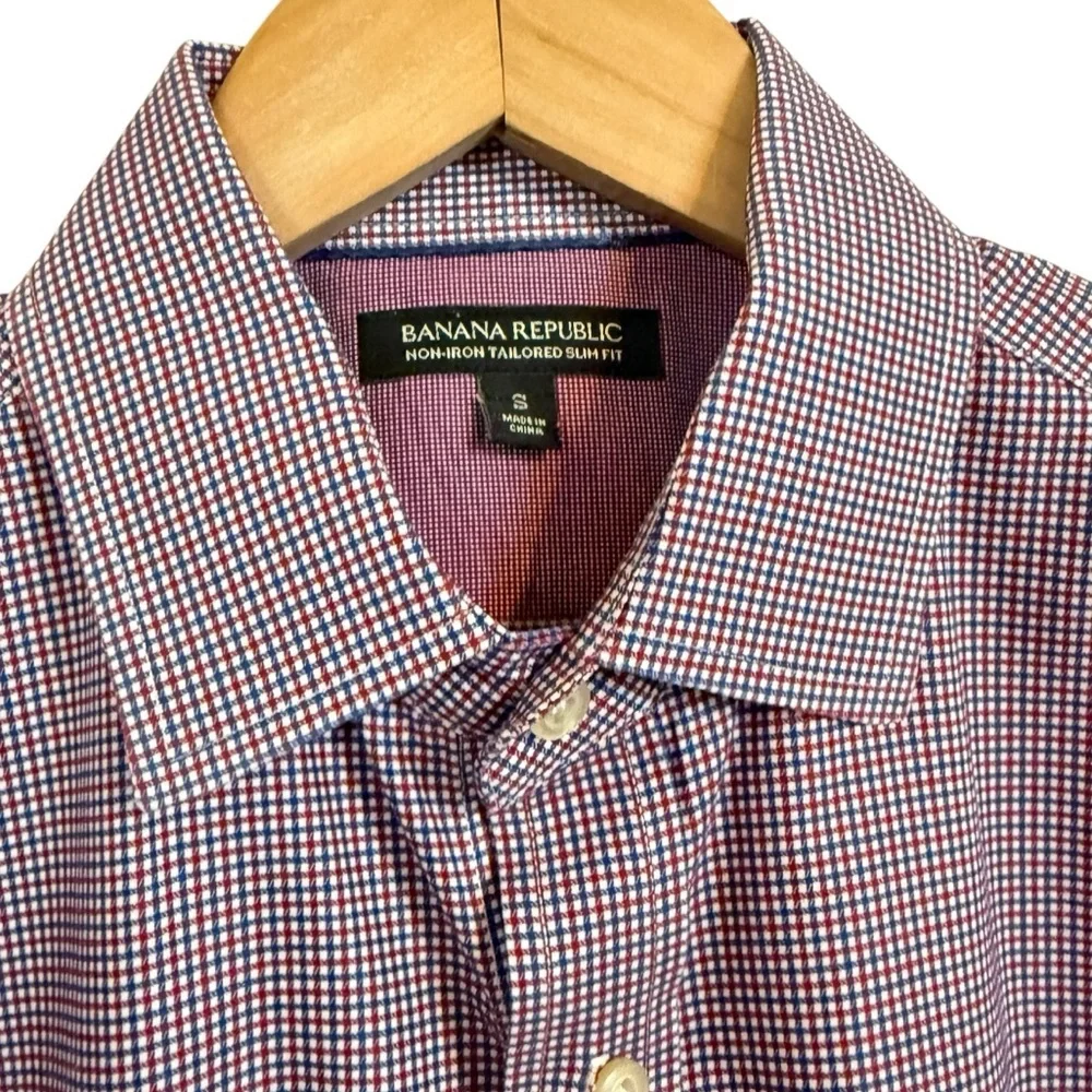 Banana Republic Men's Long-Sleeve Dress Shirt Size Small